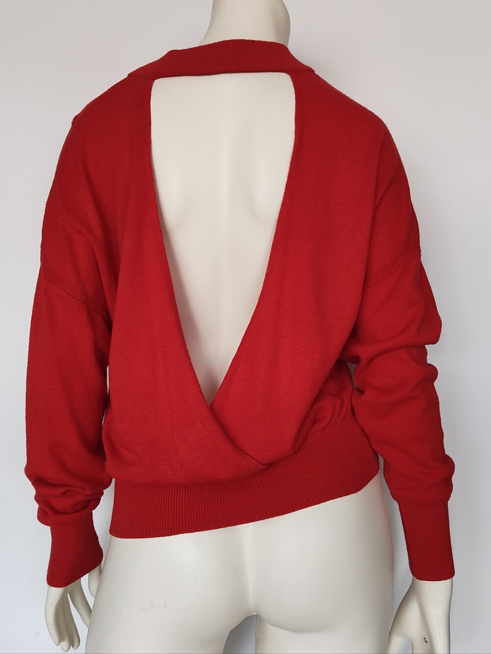 Open Back Sweater